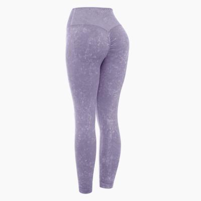 China Breathable high quality OEM sportswear women butt crack! crack! Spandex Nylon Yoga Pants Fitness Yoga Leggings Sports for sale