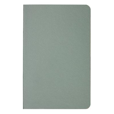 China Custom Thick Genuine Leather Mini Journal Notebook Small Journal Book Pocket Lined Write Planner Journal Notebook for sale