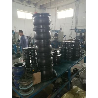 China Hot Sale Expansion Pump Ball Connector Bellow Flange Rubber Flexible Coupling Pipe Fittings As Per Customer's Design for sale