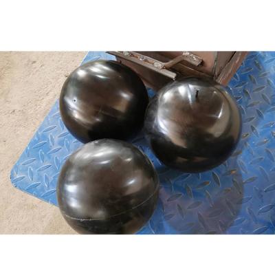 China Dredge Vessel Suspended Hollow Rubber Ball For Dredging Boat for sale