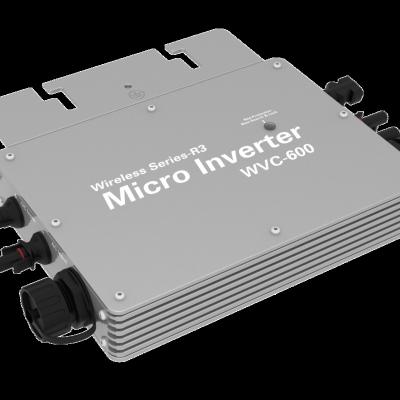 China HF Hybrid MPPT On-Grid Tie Inverter 600W 700W 1200W 220V PV System Grid Tie Inverter Micro Inverter for Solar Panels 370*300*41.6 for sale