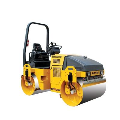China Construction works New SRD04/SRK04 Double Drum Small Vibration Mini Road Rollers Machine Compactor Price for sale