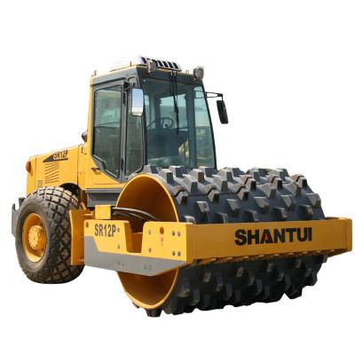 China Construction works Shantui Road Roller SR12-5 China Good Quality Single Drum 12ton Vibratory Road Roller for sale