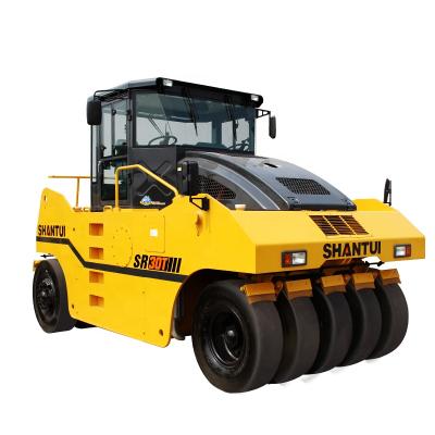 China Construction works Shantui SR30T 30ton Tire Roller Compactor Rubber Road Roller for Asphalt Road Construction for sale