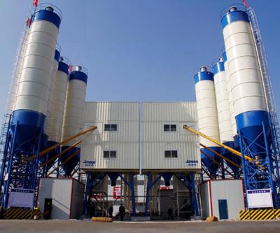 China Construction works Engineering Concrete Batching Machines HZS60Q, HZS90Q, HZS120Q, And HZS180Q Plant for sale