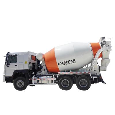 China Construction works 8~14m3 Mixer Truck Concrete Mixer Machine For Construction Site for sale