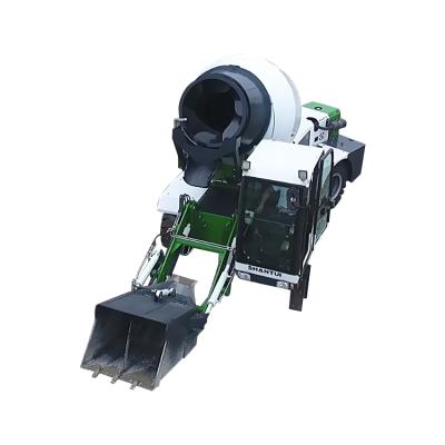 China Construction works Brand New High Uniformity 1.2m3 Mini Concrete Mixer Truck for sale
