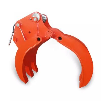 China Crawler Excavator Professional Hydraulic Gold Mechanical Rock Grapple Popular In Australia for sale