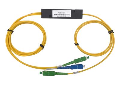 Chine FWDM 1*2 1m, 3,0, DONNÉES de SC/UPC : 1310nm, 1490nm, COM de SC/APC, isolement 55bB de TV 1550nm à vendre