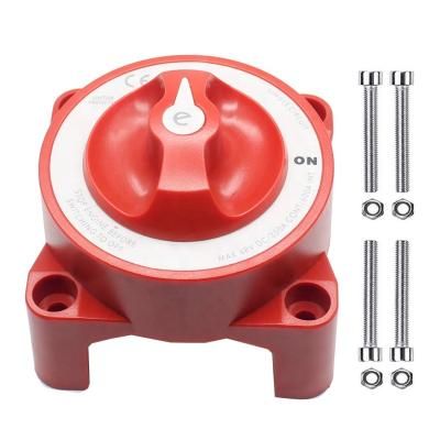 China 350 Amp Waterproof Ignition Protected E-Series Marine Boat Dual Battery Isolator Battery On-Off Switch 2 Position 32V Switches for sale