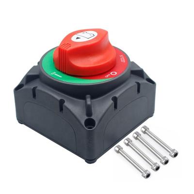 China Marine Truck/Yacht 1-2-both-off 4 Position Disconnect Switch 600A Battery On-Off Switch Heavy Duty Automotive Cut Out Switch for sale