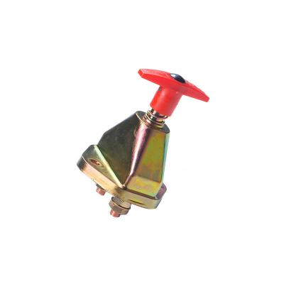 China Battery On-Off Switch 12V 100A Power Battery Disconnect Kirsite Switch Cut Off Switch Battery Insulation swtich for sale