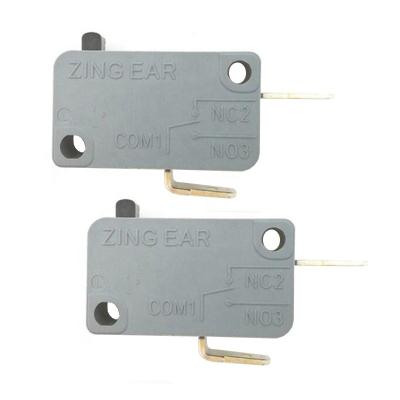 China Micro Momentary Action Button Breakout SPDT Switch Micro Limit Switch For Mixer 125V/250V 16A for sale