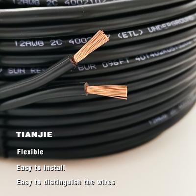 中国 承認される産業 12AWG の直接埋葬の座礁させた地下の銅線 UL1493 販売のため