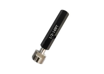 China 1/2-14 NPT Taper Pipe Thread Gauges Measuring Tool With High Standard for sale