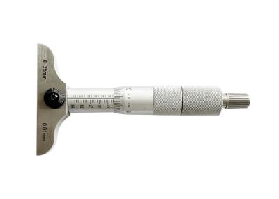 Κίνα 0-25 mm βαθύτητα μικρομέτρη με εναλλάξιμες ράβδους μέτρησης για ευρύ εύρος μέτρησης προς πώληση