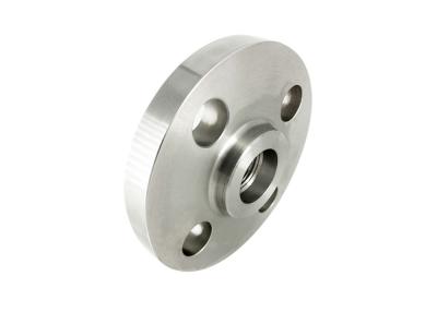 China Threaded Titanium Flange with Precise Dimensions for Chemical and Marine Pipeline Systems for sale
