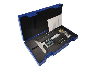 China IP65 0-100mm Digital Depth Micrometer Gauge Tools for sale