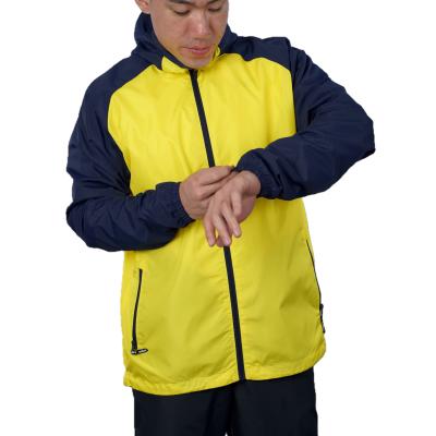 China Sports Fashion Waterproof Casual Zipper Hooded Jacket Windproof And Waterproof Jacket for sale