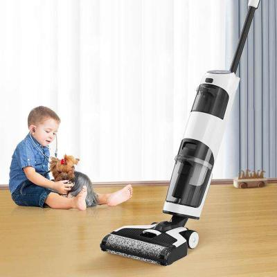 China Cordless Floor Sweeper RV Floor Mopping Vacuum Cleaner Cordless Mopping for sale