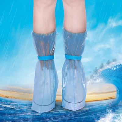 China Cushioning High-tube waterproof rain-proof outdoor travel sports non-slip thickened wear-resistant Shoes Protector for sale
