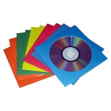 China Disposable Poly Cover CD/DVD Packing LP Vinyl Record Jacket Cd Sleeves DVD Paper Sleeves for sale