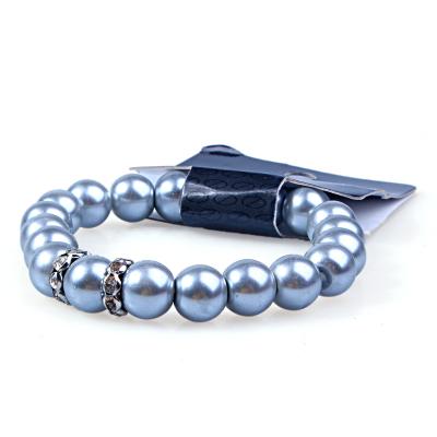 China Hot selling high quality F&J brand low price plastic kids imitation pearl charms beads bracelet for sale