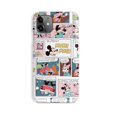 China 2022 Hot Brand Shockproof Fashion F&J Style Cartoon Mouse Model Girl Pink Silicone Phone Case for sale
