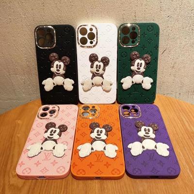China Customized Personality Design 3d Cartoon Pattern by F&J Shockproof Brand in Six Colors Silicone Phone Cover Cases Available for sale