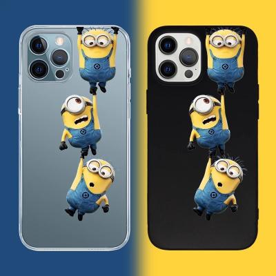 China Factory promotion small shockproof custom F&J silica gel yellow man high quality mobile phone case small for sale