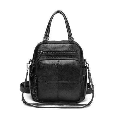 China Waterproof Fashionable Leather Shoulder Bag Cross - Body Shoulder Bag Women's Laptop Bag Factory Direct Sales for sale