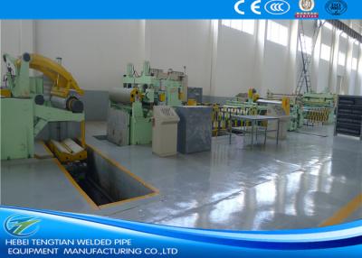 China Aço de 25 tiras que corta as linhas 380V, máquina de corte de aço galvanizada da bobina à venda