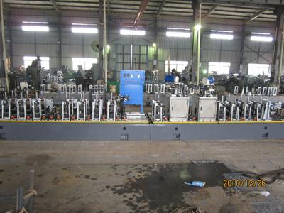 China PLC Control ERW Welding stainless steel pipe making machine 114mm OD Diameter for sale