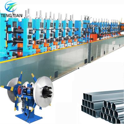 China Máquina de fabricación de tubos de acero de material de carbono de uso múltiple de alta eficiencia para la construcción de infraestructuras en venta
