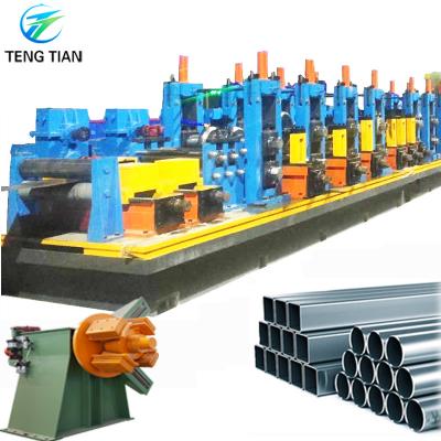 China Máquina de fabricación de tubos de acero galvanizado de material de acero al carbono personalizado en venta