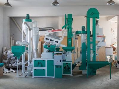 China Small Combined Rice Mill Machine , Durable Maize Flour Milling Machine for sale