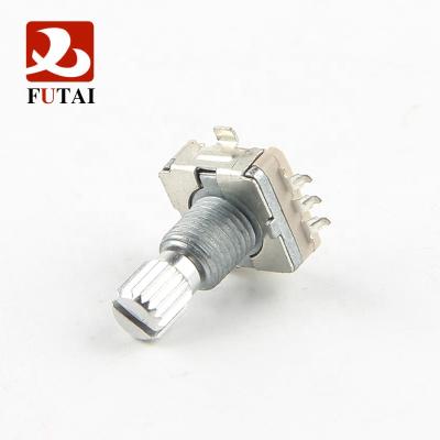China EC11 SMD car audio encoder with switch 20 posion 20 pulse for sale
