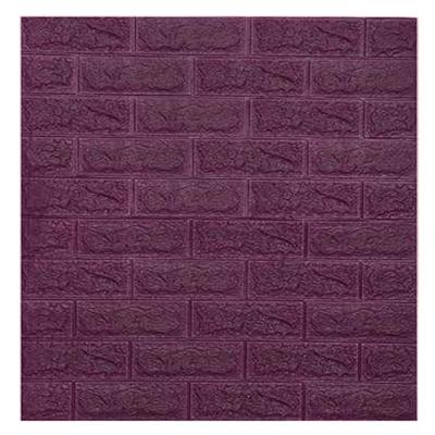 China Z-117 3d wall stickers 3d wall stickers modern self adhesive brick wallpaper home cover wall sheets for sale