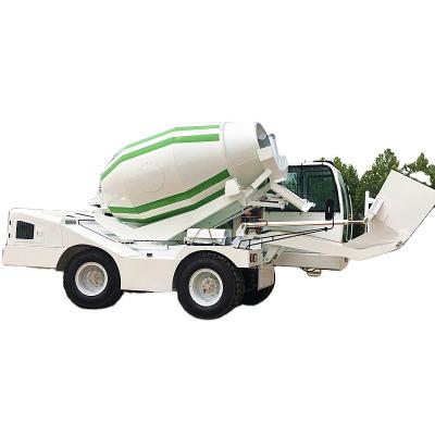 China Construction works HK4.0 4 Cubic Meter Self Loading Concrete Mixer Truck With High Quality for sale