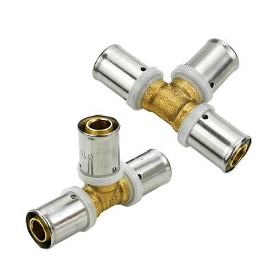 Cina Fittings in ottone per tubi Pex MET M Profile CSTB AENOR WRAS Fittings per tubi multilivello approvati Fittings per tubi in ottone in vendita