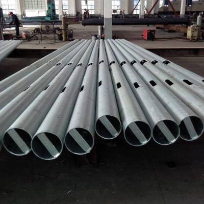 China Outdoor frp top straight pole post street light utility pole for your selection for sale