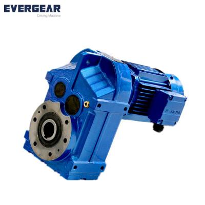 China Building Material Shops Speed Reducer E-F Series-Parallel Helical Speed Reducer for sale