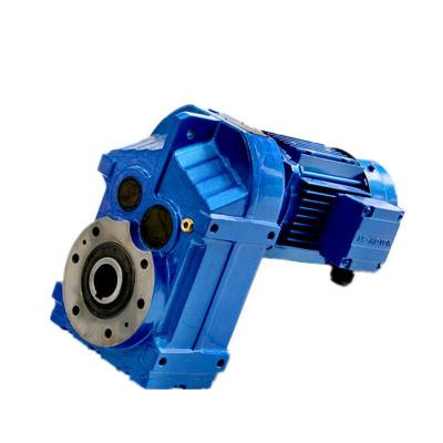 China Building Material Stores Shaft Retarder Gearbox Gearbox Helical Parallel Speed Reducers E-F Geared Motor for sale