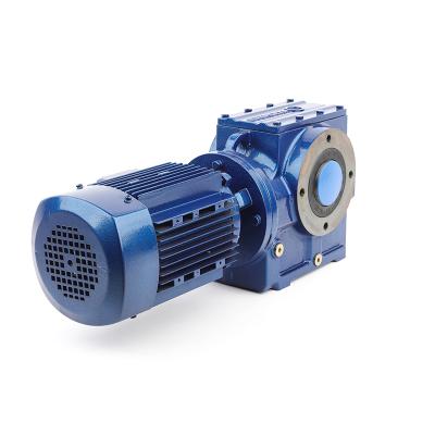 China Building Material Shops Dual Axis Servo Electric Motor Gearbox Us Gear Motor Worm Gearbox Speed Reducer for sale