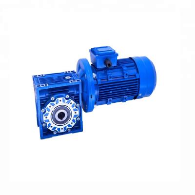 China Building Material Shops Paper Machine Gearbox Motor Pulley Speed Reducer Gear Motor Worm Gearbox for sale