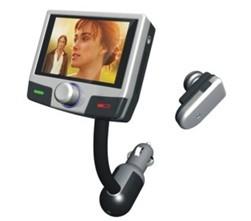 China Equipo sin manos del coche de Bluetooth con el jugador Mp4 en venta