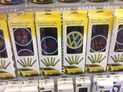 China COB LED Car DRL Logo Lights 2017 New en venta