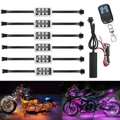 China Motorcycle LED Night Rider Light Kit -With Remote Control en venta