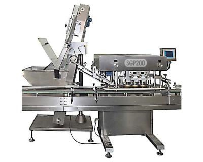 China JYP-200 Integrated Automatic Food Bottle Capping Machine / Spindle for sale