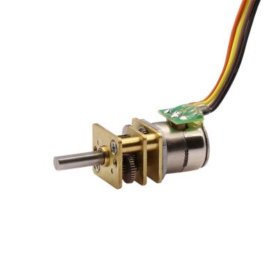 China Factory Wholesale 12mm 3V 5V Mini Gear Totally Enclosed Stepping Motor for sale